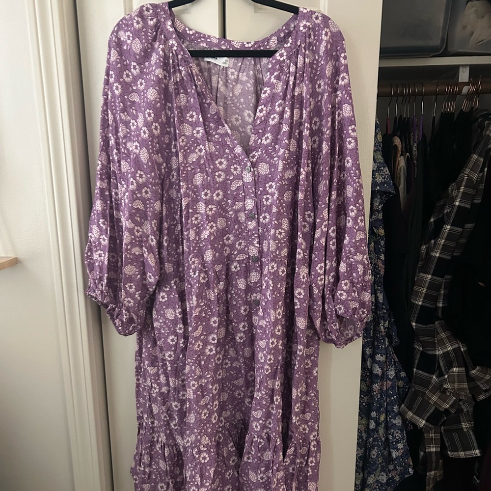 Purple Sonoma dress 3x
